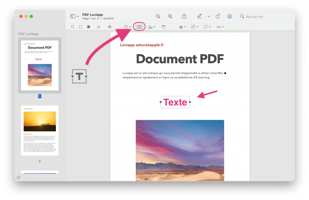 COMMENT MODIFIER UN DOCUMENT PDF AVEC MAC visual data 8