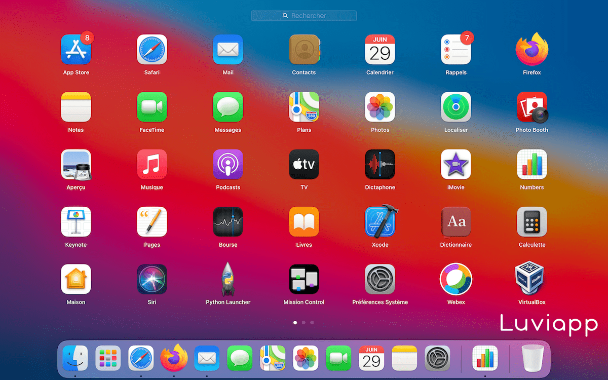 Comment utiliser le Launchpad sur Mac - Applications - Luviapp